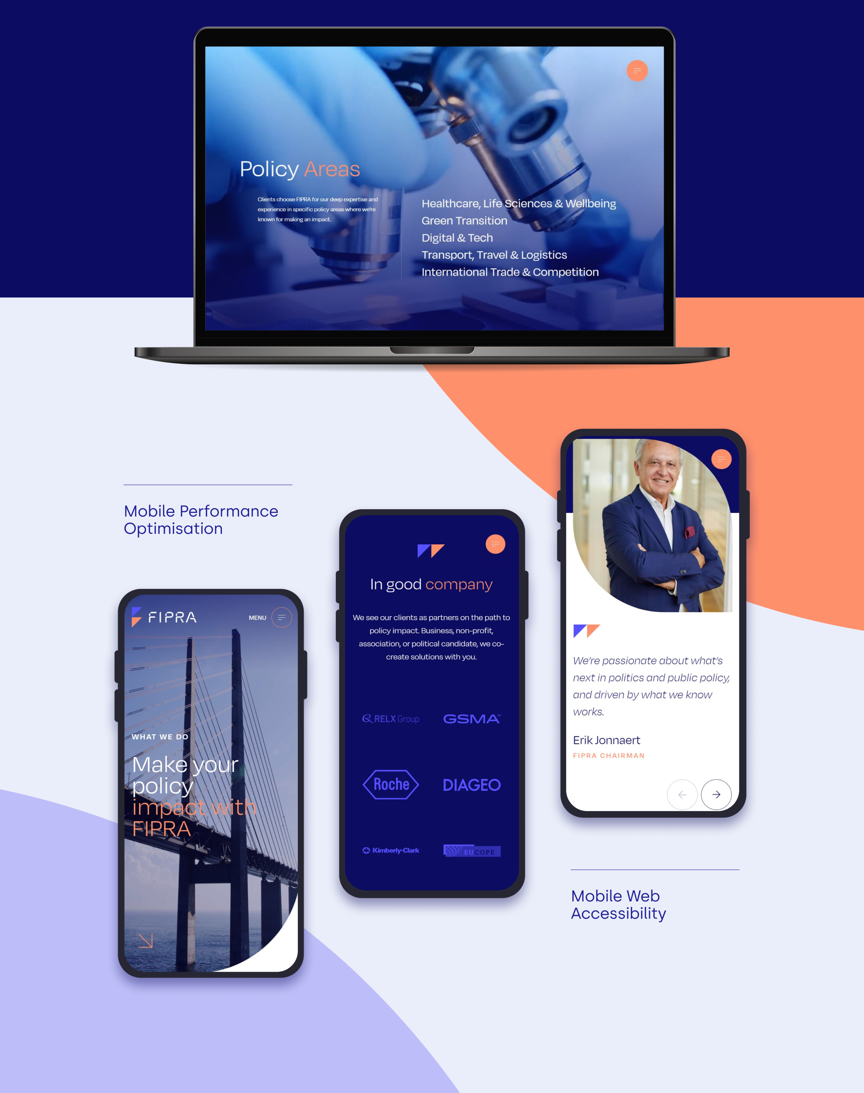 Creation of a responsive design website, created by Atelier Design, creative communication agency in Brussels